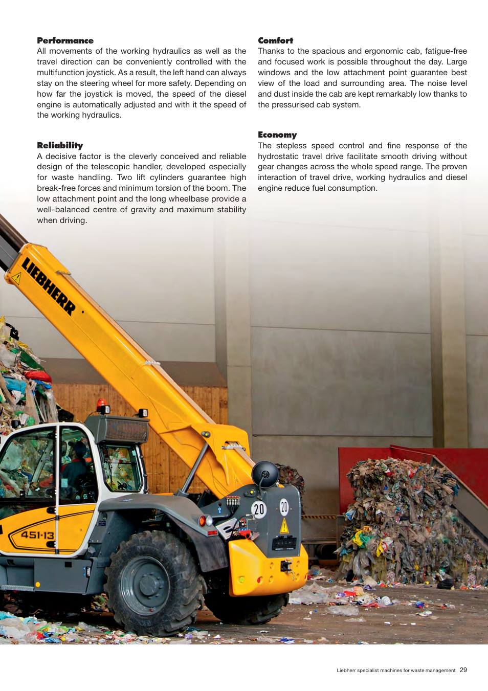 Liebherr A 944 C HD Litronic Material Handler User Manual | Page 29 / 32