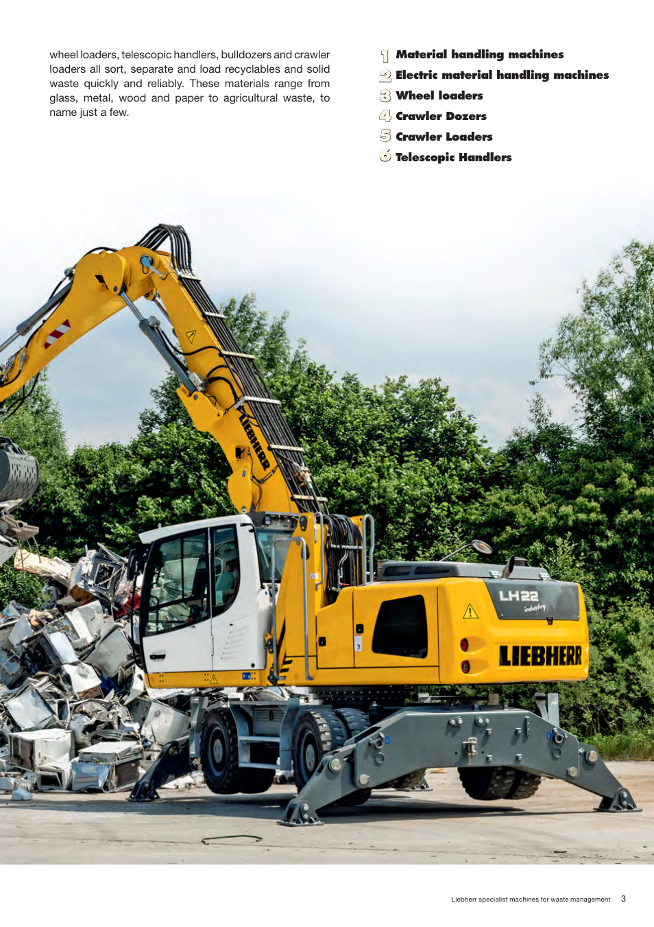 Liebherr A 944 C HD Litronic Material Handler User Manual | Page 3 / 32
