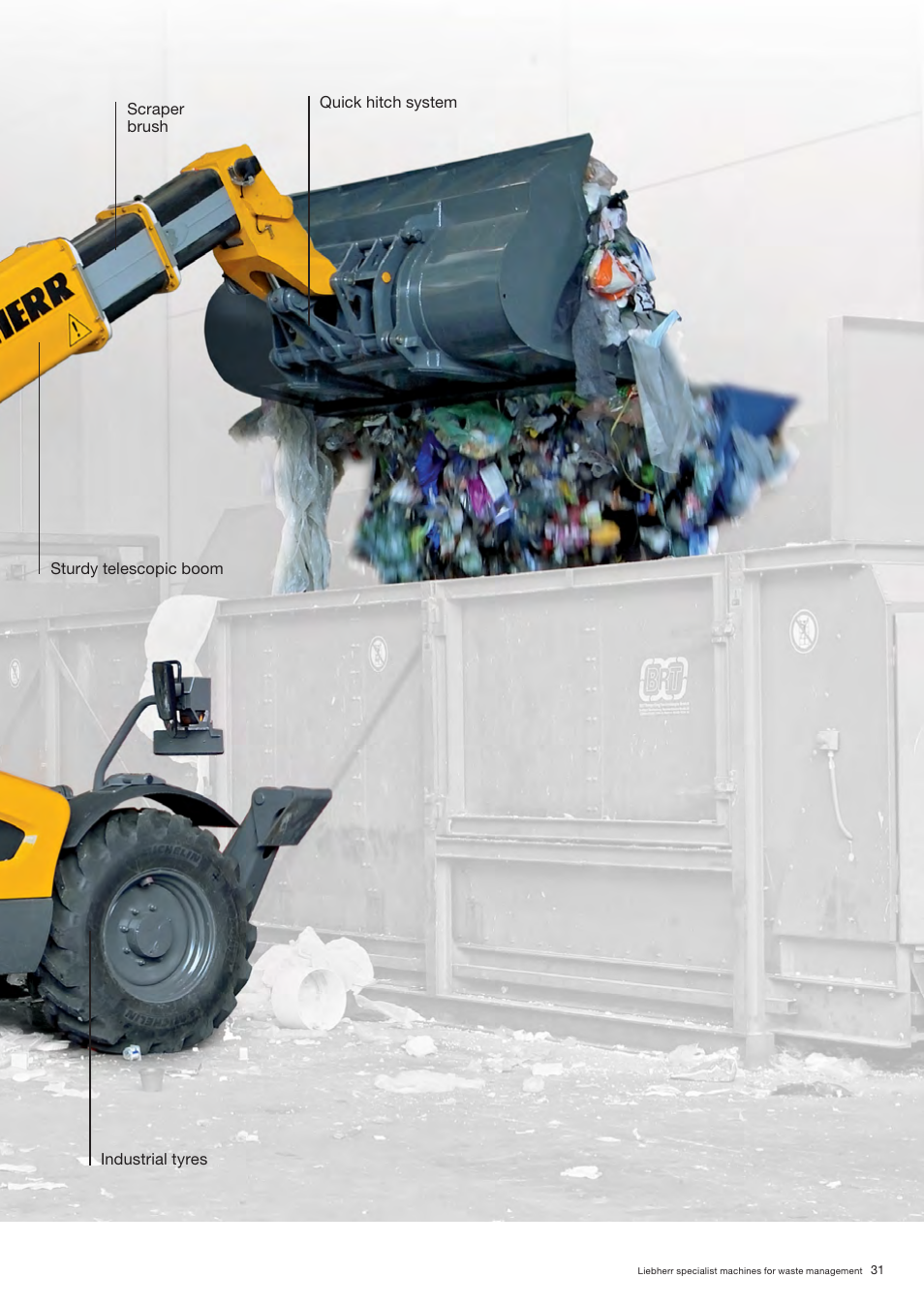 Liebherr A 944 C HD Litronic Material Handler User Manual | Page 31 / 32
