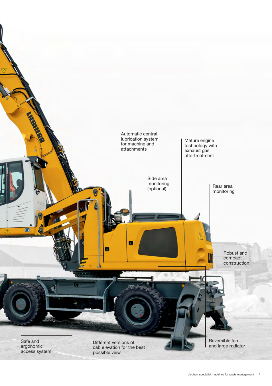 Liebherr A 944 C HD Litronic Material Handler User Manual | Page 7 / 32
