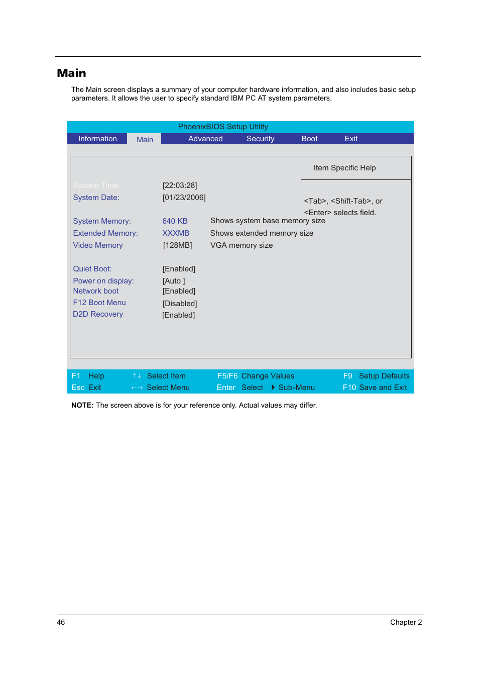 Main | Acer 4260 User Manual | Page 52 / 117