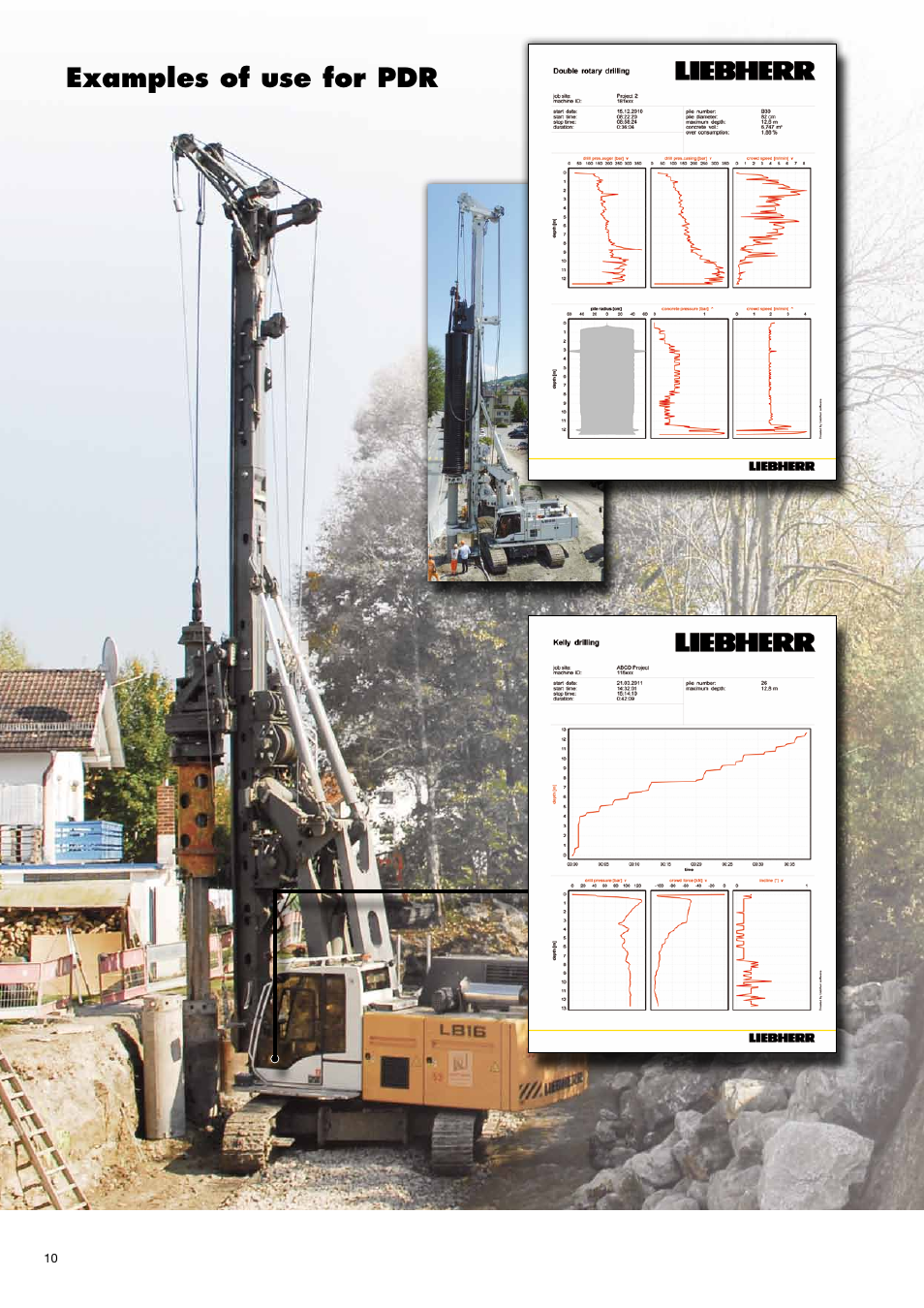 Examples of use for pdr | Liebherr LRB 125 XL User Manual | Page 10 / 12