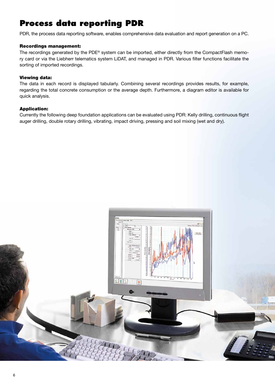 Process data reporting pdr | Liebherr LRB 125 XL User Manual | Page 6 / 12