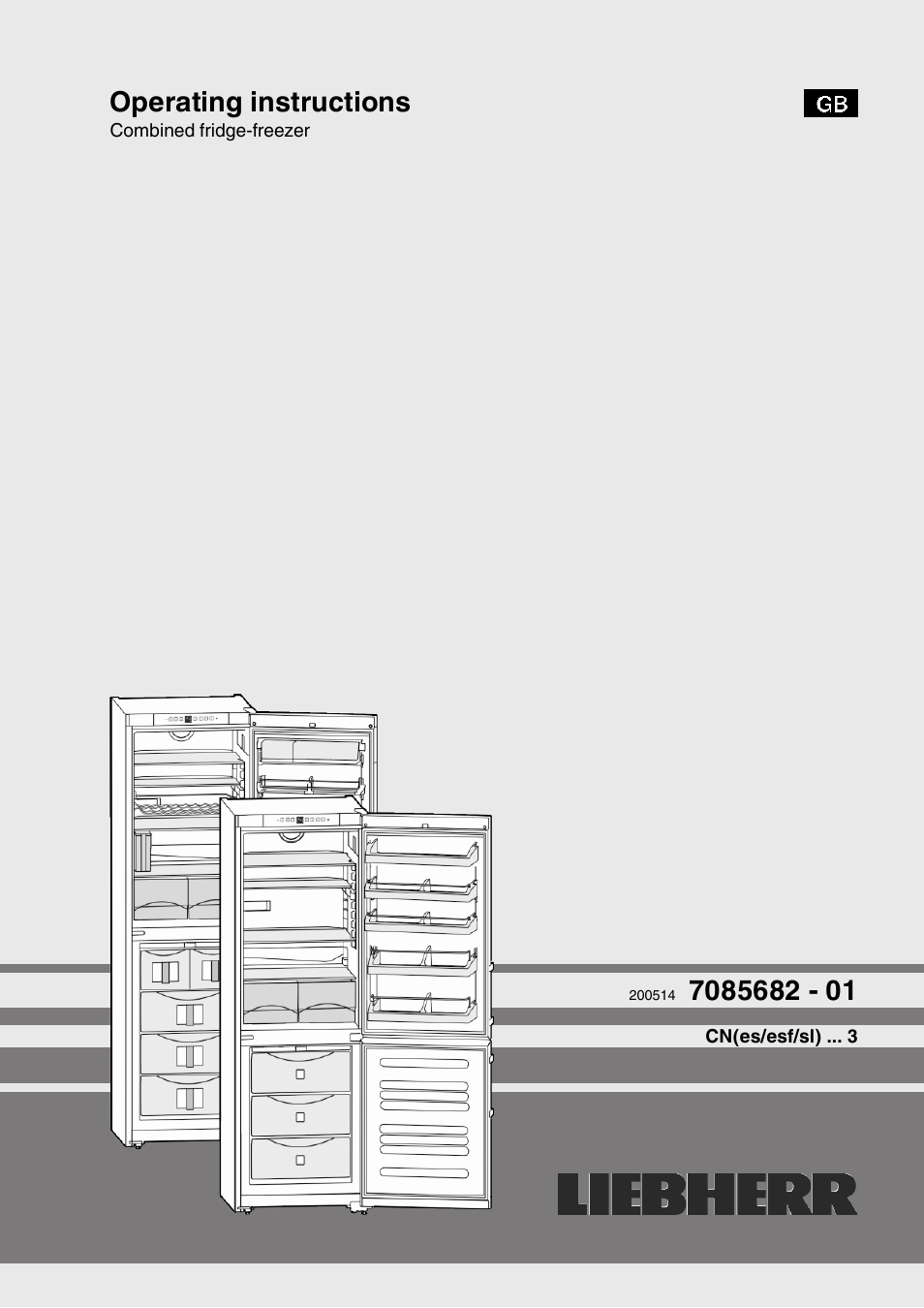 Liebherr CNPesf 3913 Comfort NoFrost User Manual | 16 pages