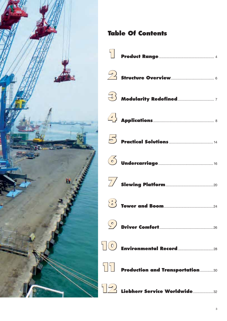 Liebherr LHM 420 User Manual | Page 3 / 36