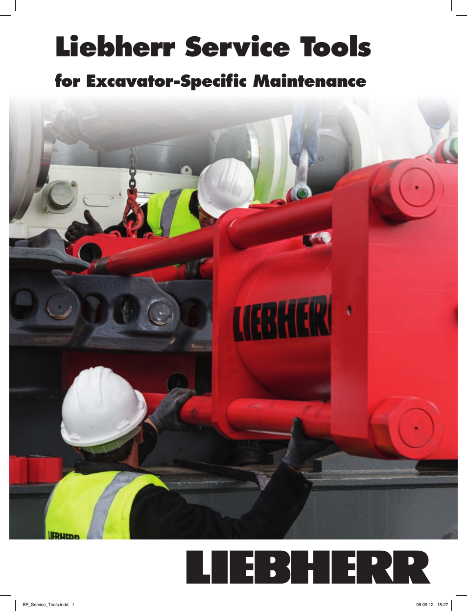 Liebherr Cylinder Handling Tool User Manual | 12 pages