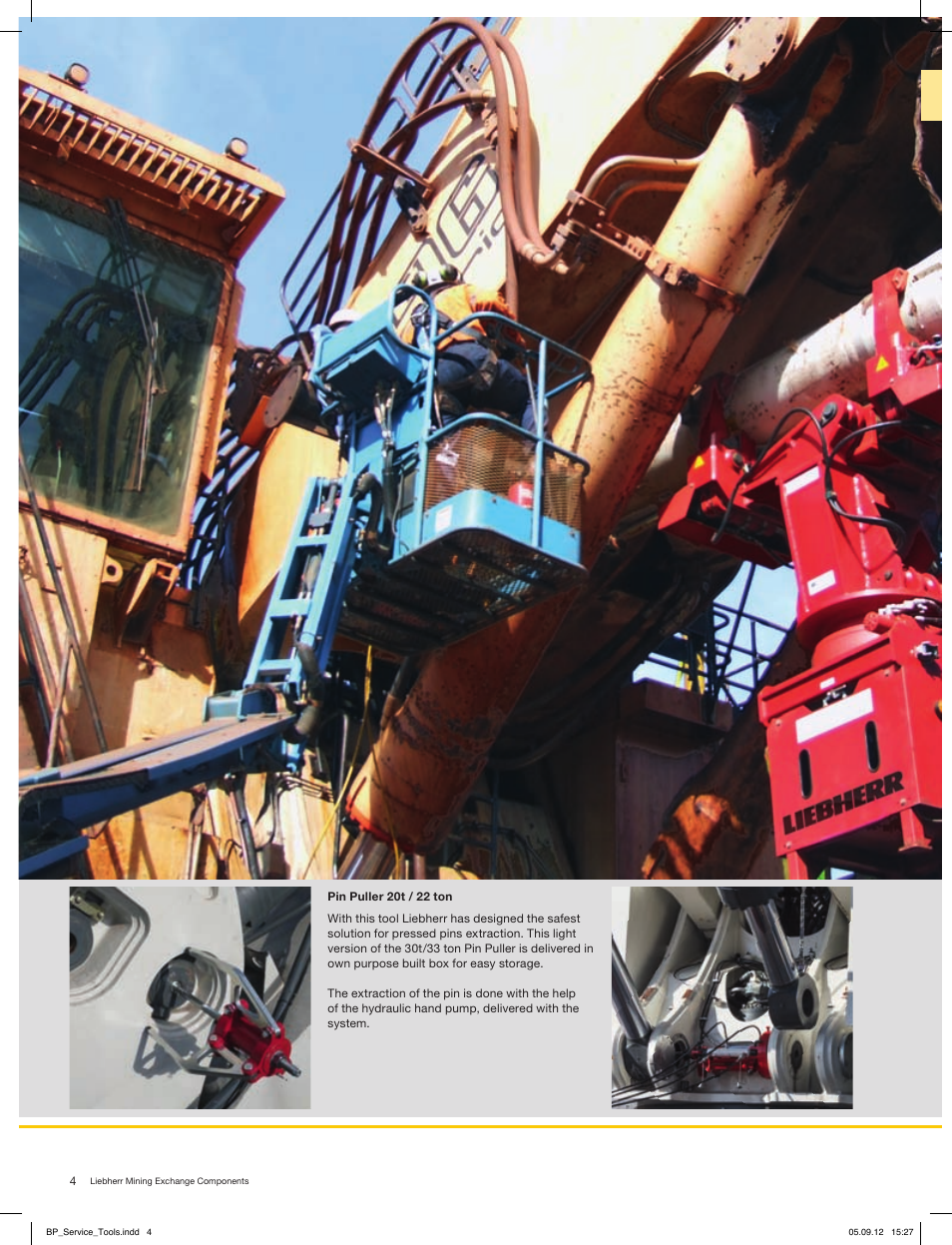 Liebherr Cylinder Handling Tool User Manual | Page 4 / 12
