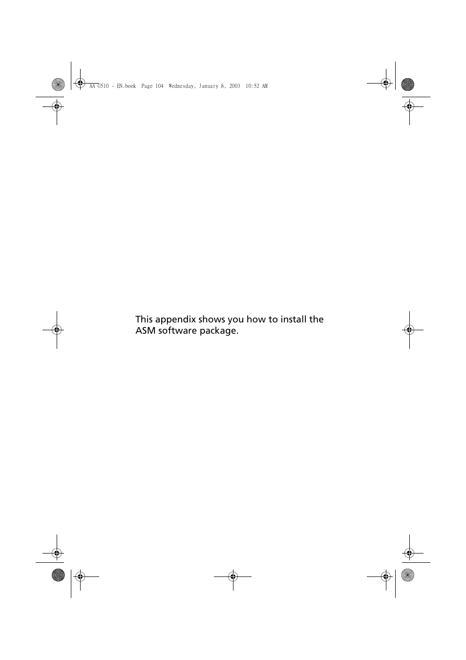 Acer Altos G510 series User Manual | Page 114 / 134