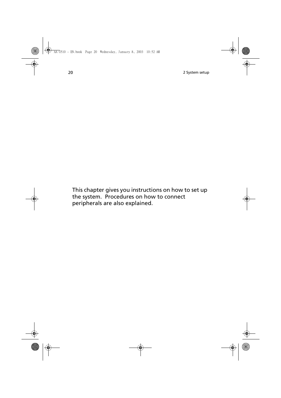 Acer Altos G510 series User Manual | Page 30 / 134