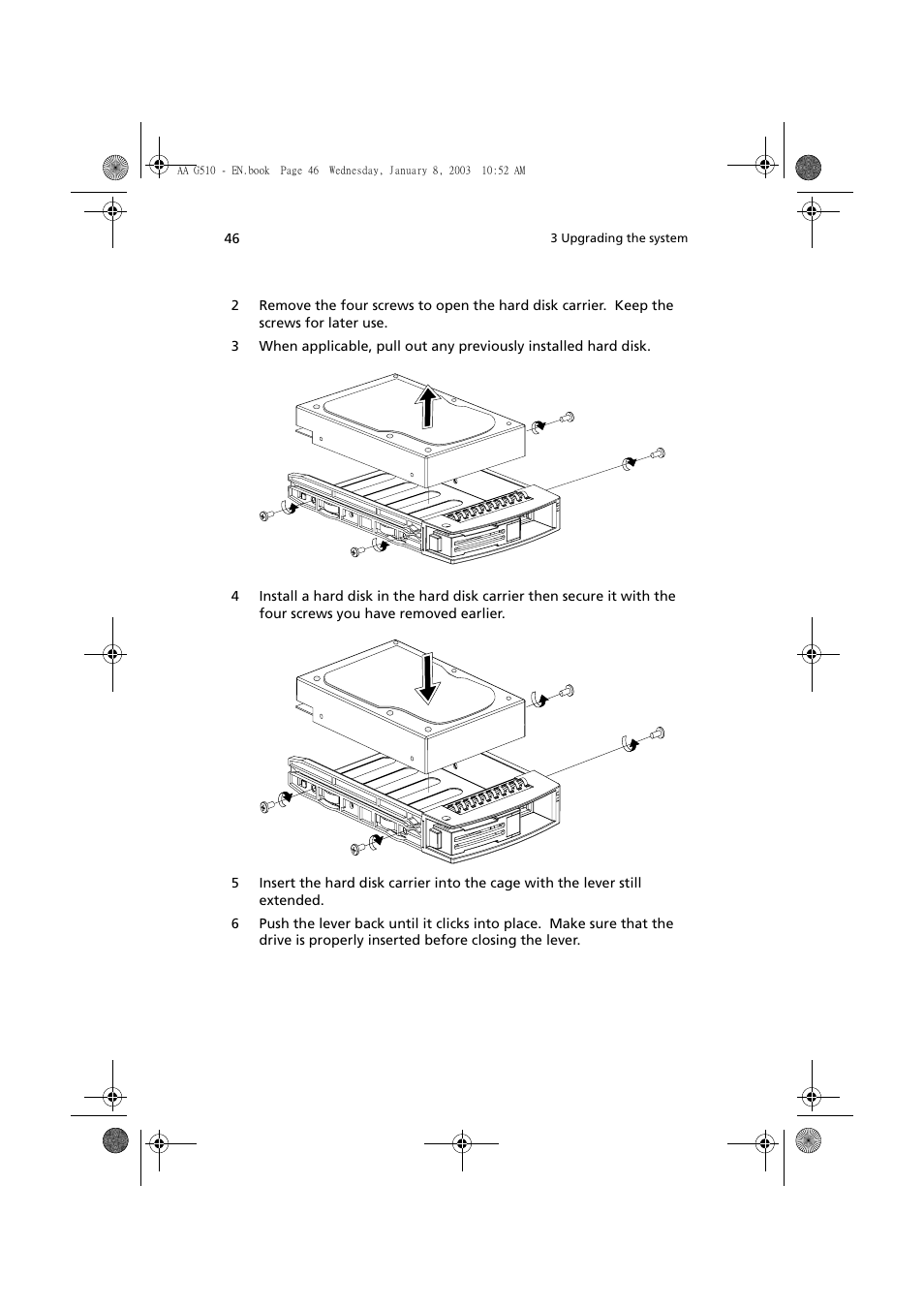 Acer Altos G510 series User Manual | Page 56 / 134