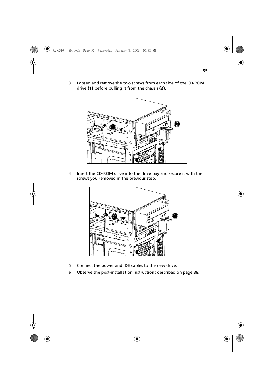Acer Altos G510 series User Manual | Page 65 / 134