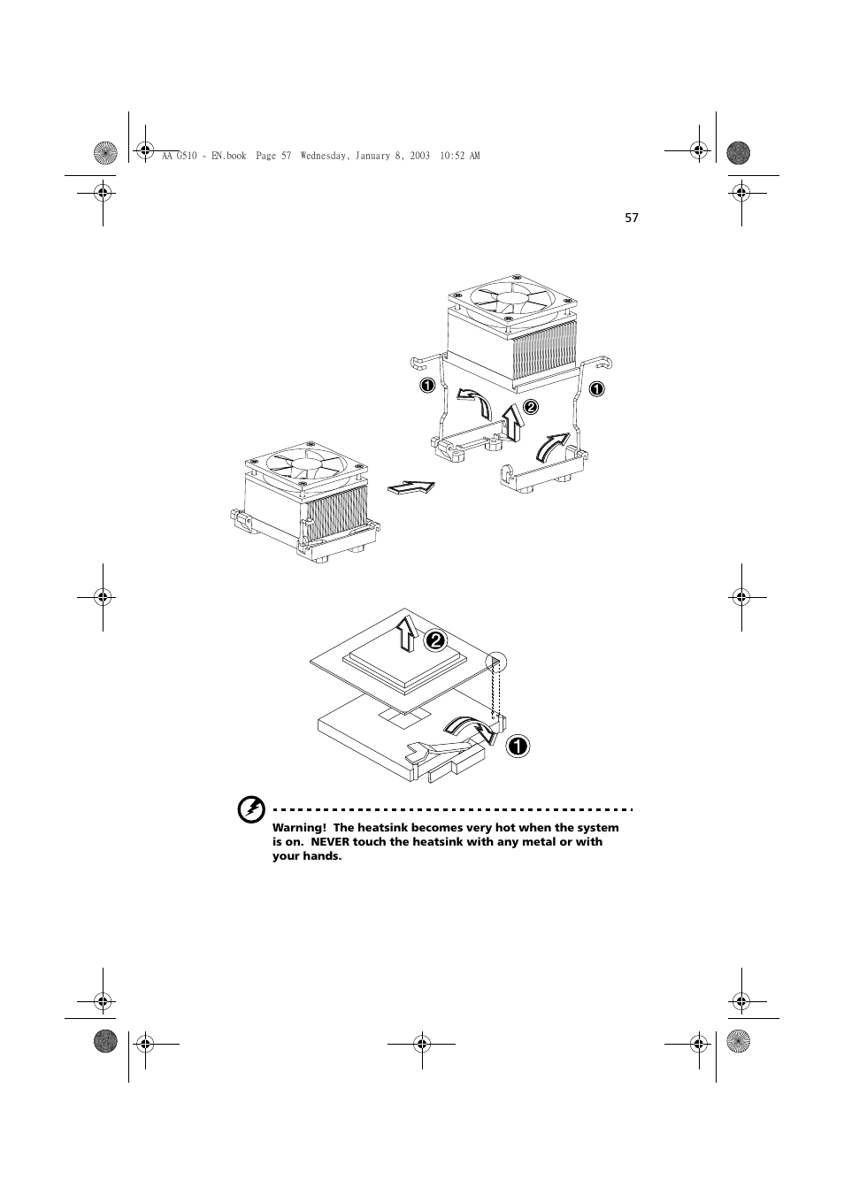 Acer Altos G510 series User Manual | Page 67 / 134