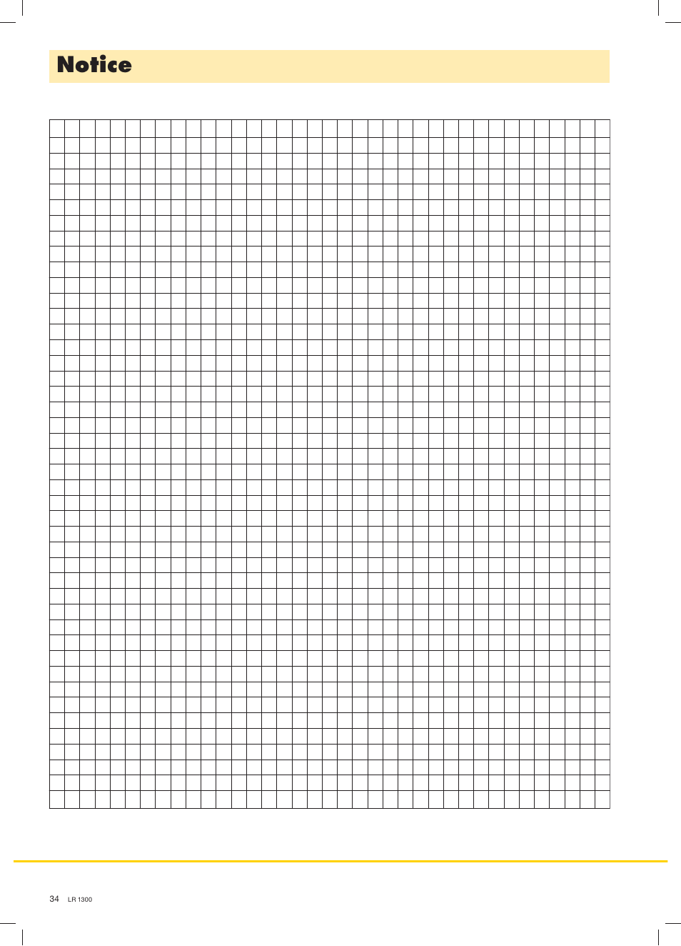 Notice | Liebherr LR 1300 User Manual | Page 34 / 36