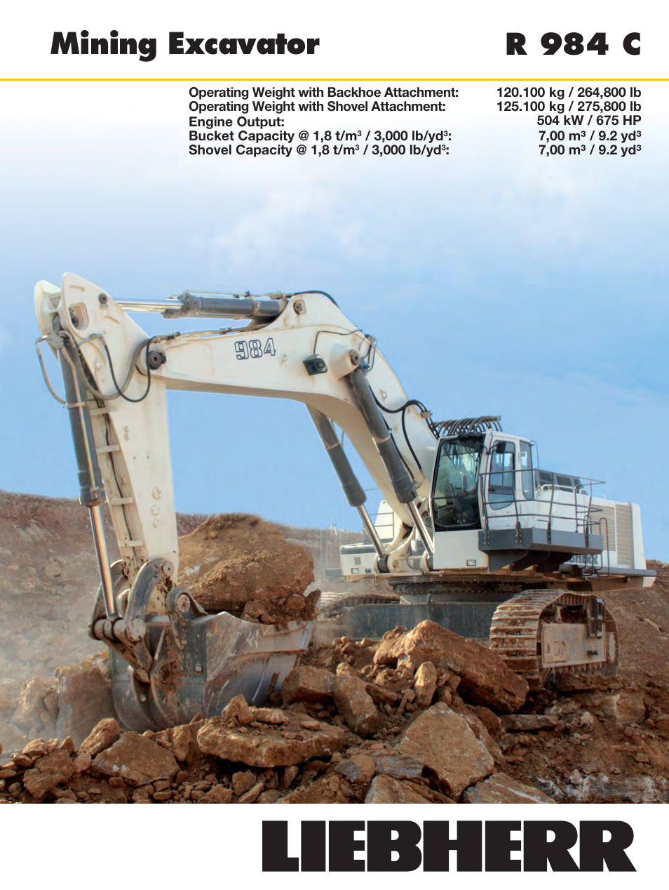 Liebherr R 984 C User Manual | 30 pages