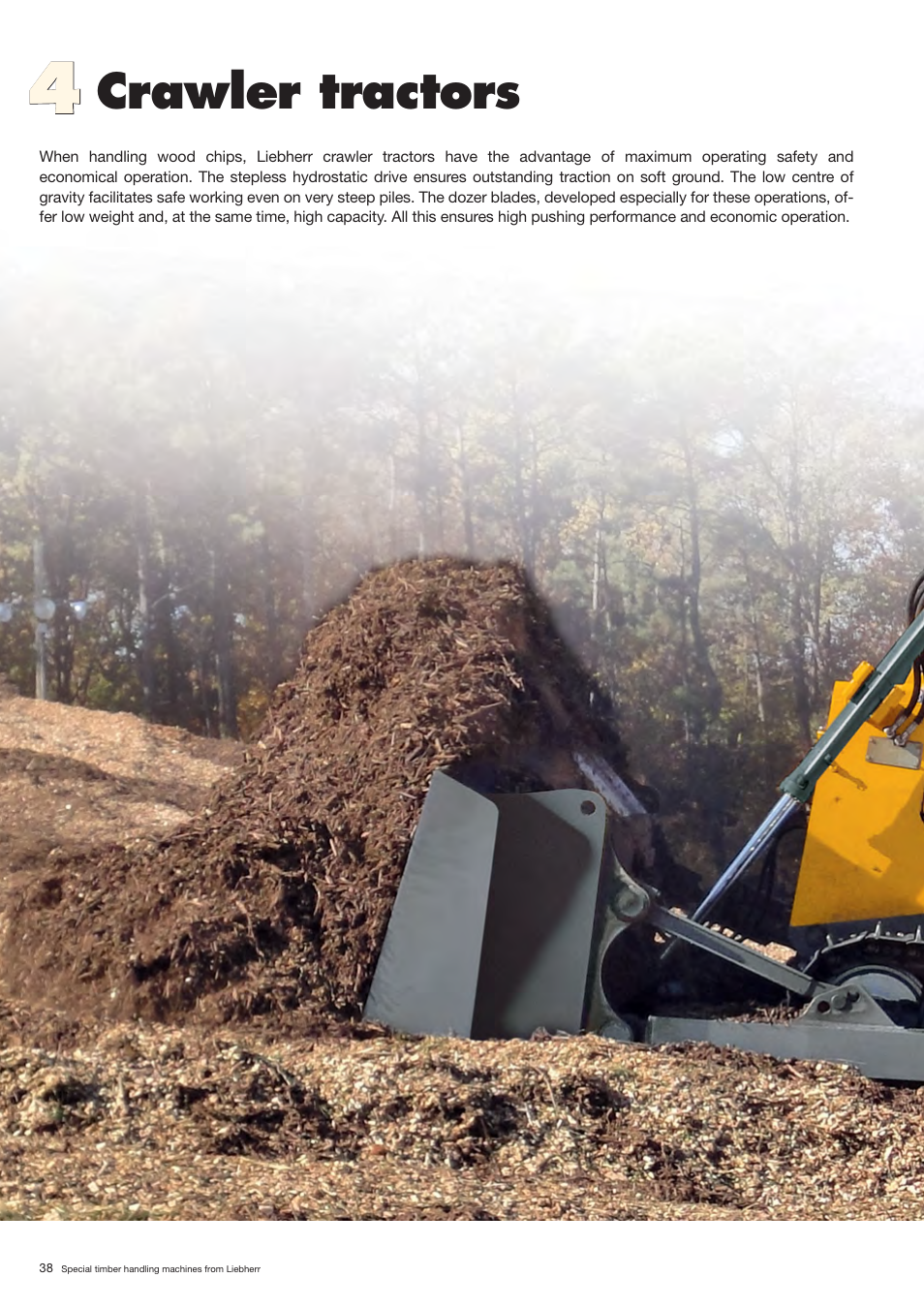 Crawler tractors | Liebherr LH 80 C Litronic User Manual | Page 38 / 56