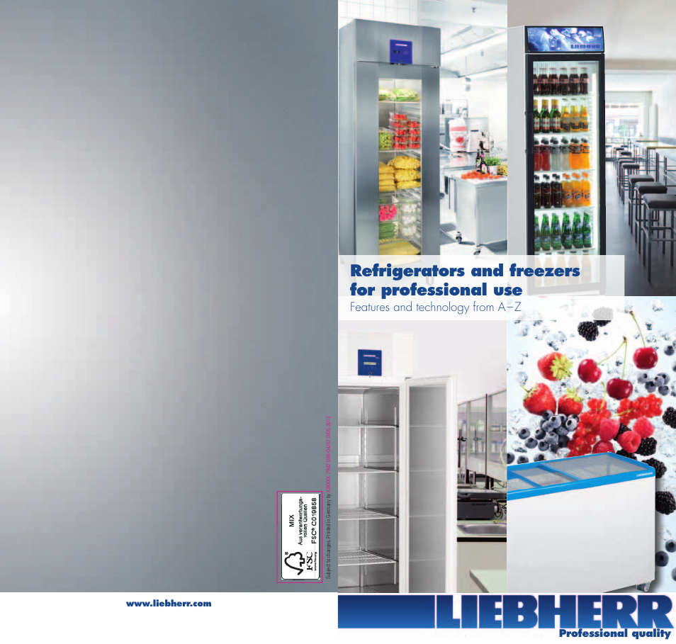 Liebherr GGU 1550 Premium User Manual | 26 pages