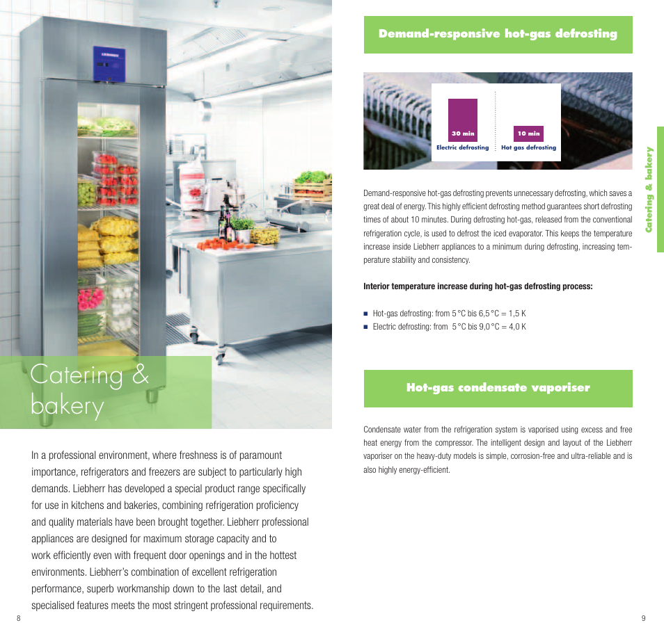 Catering & bakery | Liebherr GGU 1550 Premium User Manual | Page 5 / 26