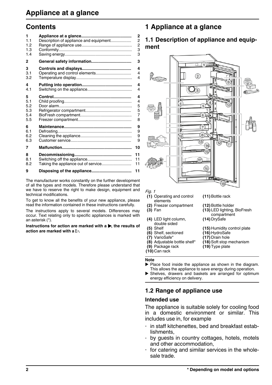 Liebherr IKBP 3554 Premium BioFresh User Manual | Page 2 / 12