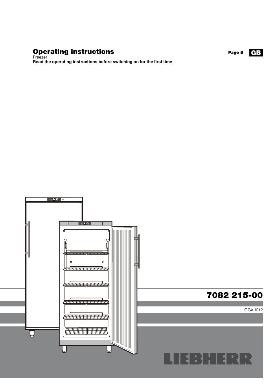 Liebherr GGv 5060 User Manual | 7 pages