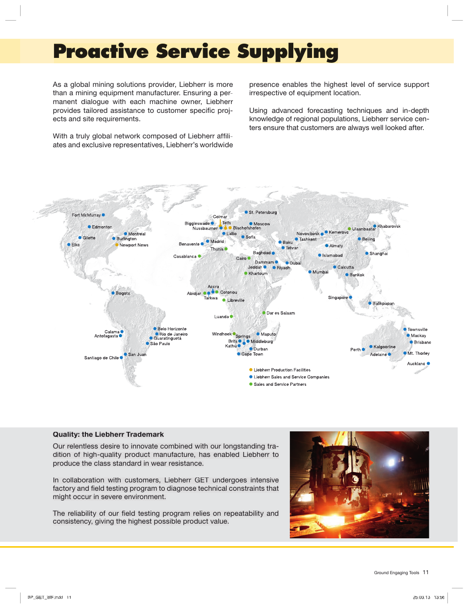 Proactive service supplying | Liebherr R 984 C User Manual | Page 11 / 12