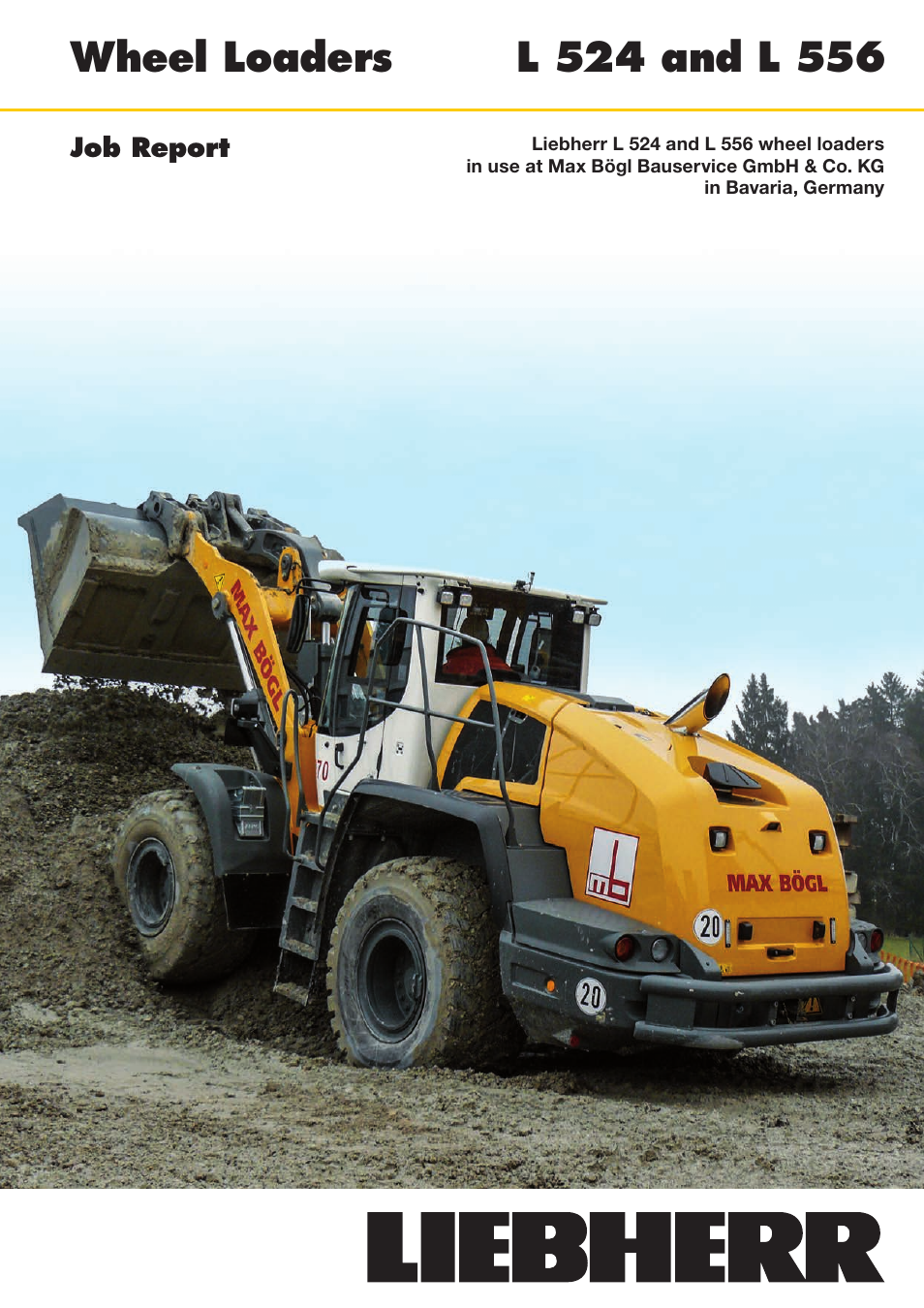 Liebherr L 556 User Manual | 4 pages