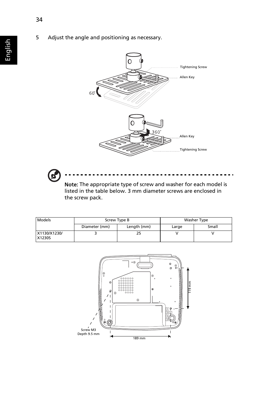 English | Acer X1230 User Manual | Page 46 / 56