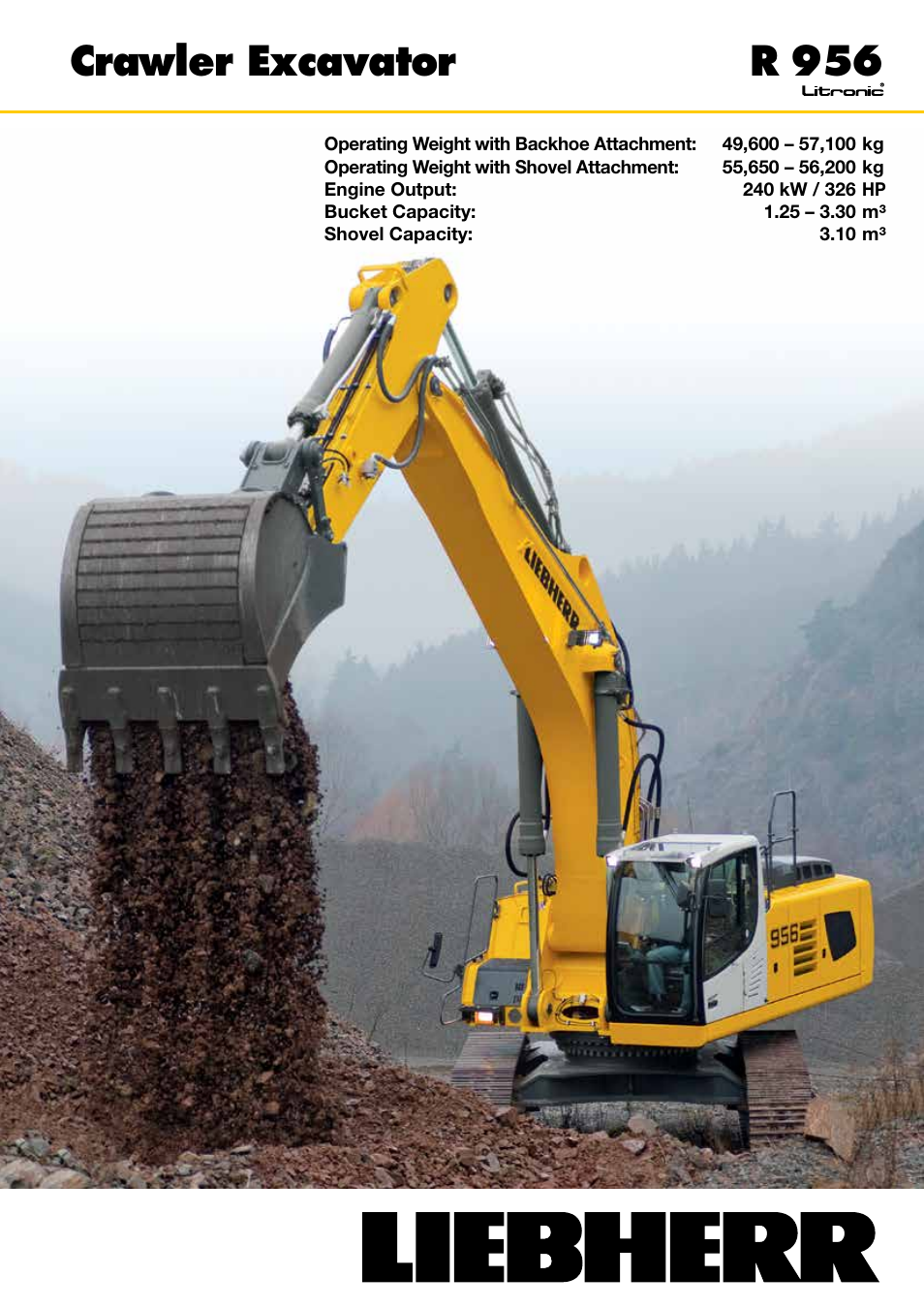 Liebherr R 956 User Manual | 40 pages