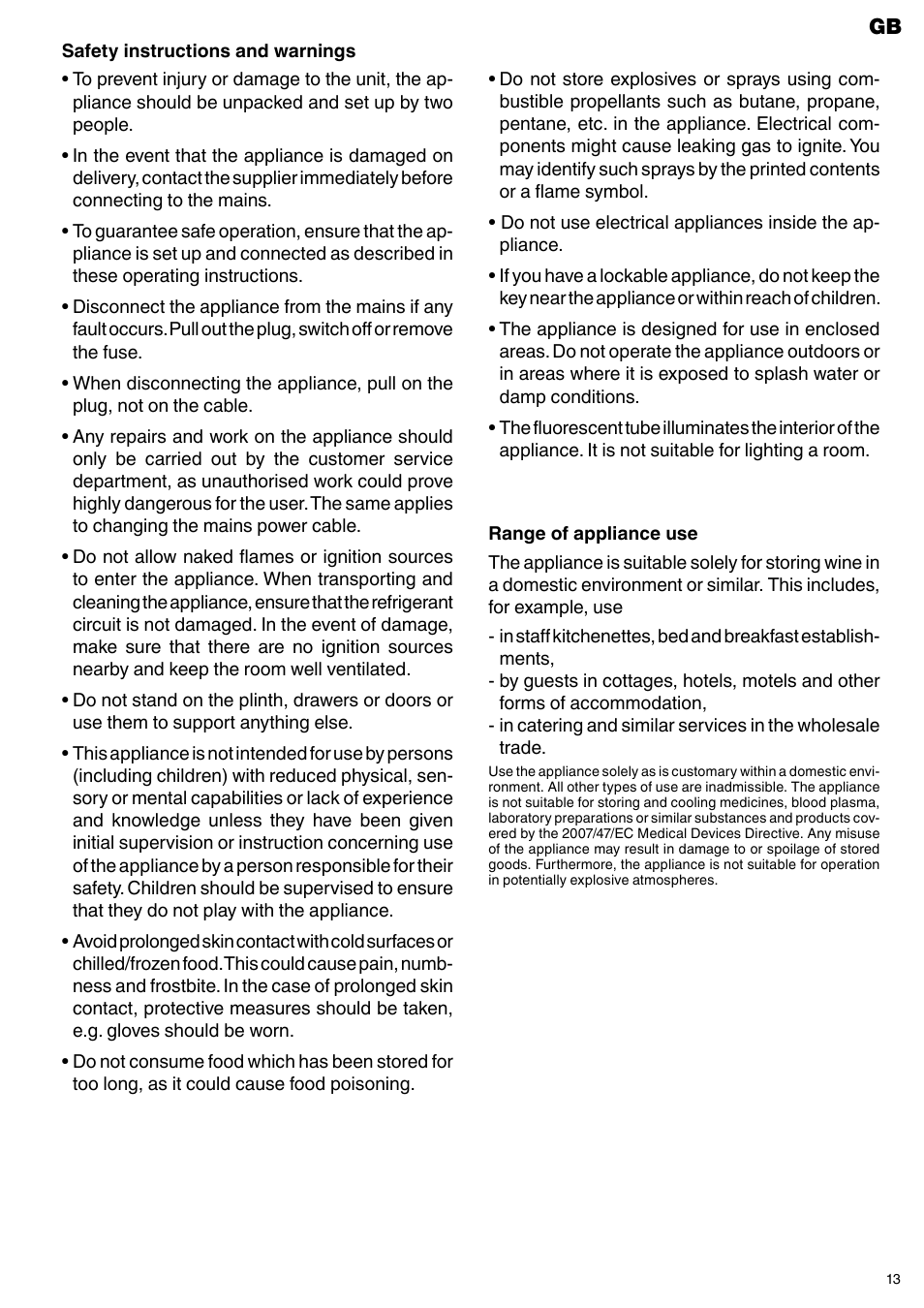 Liebherr WKb 3212 Vinothek User Manual | Page 3 / 11