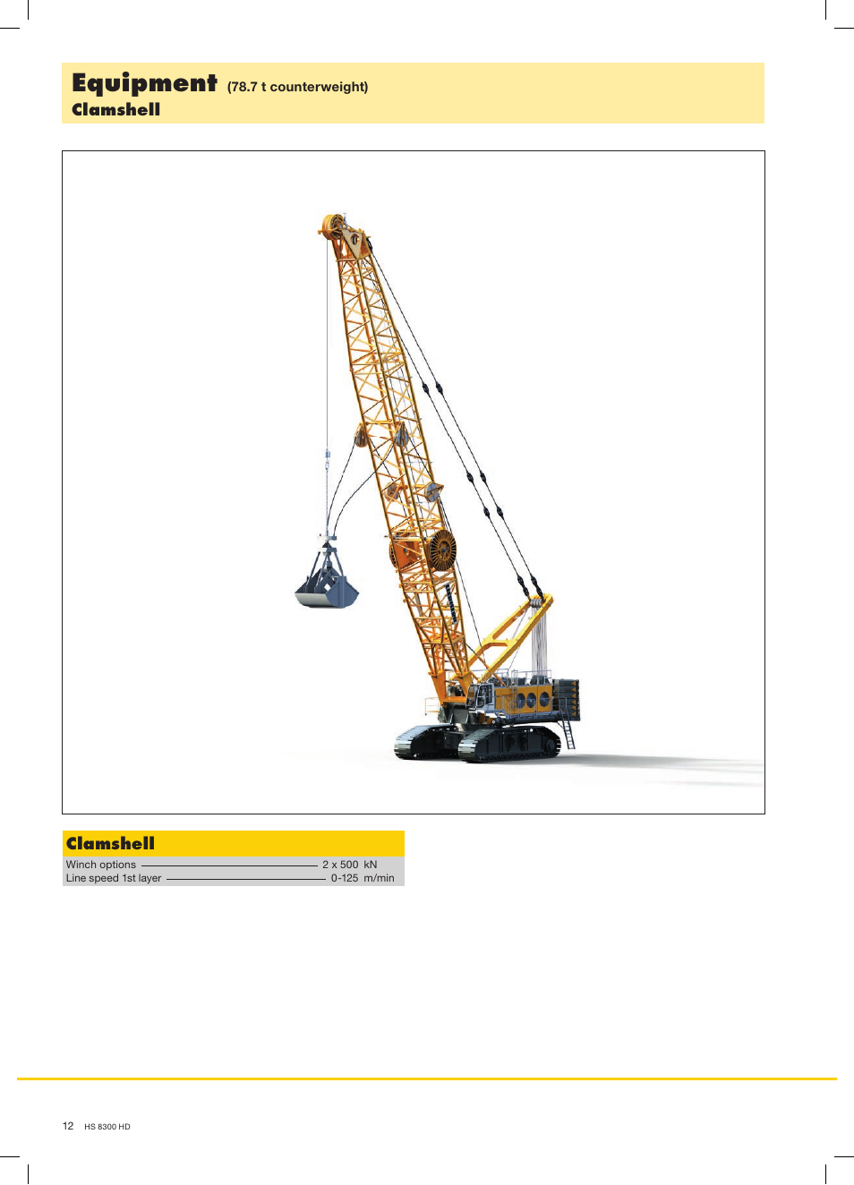 Equipment | Liebherr HS 8300 HD Hybrid User Manual | Page 12 / 16