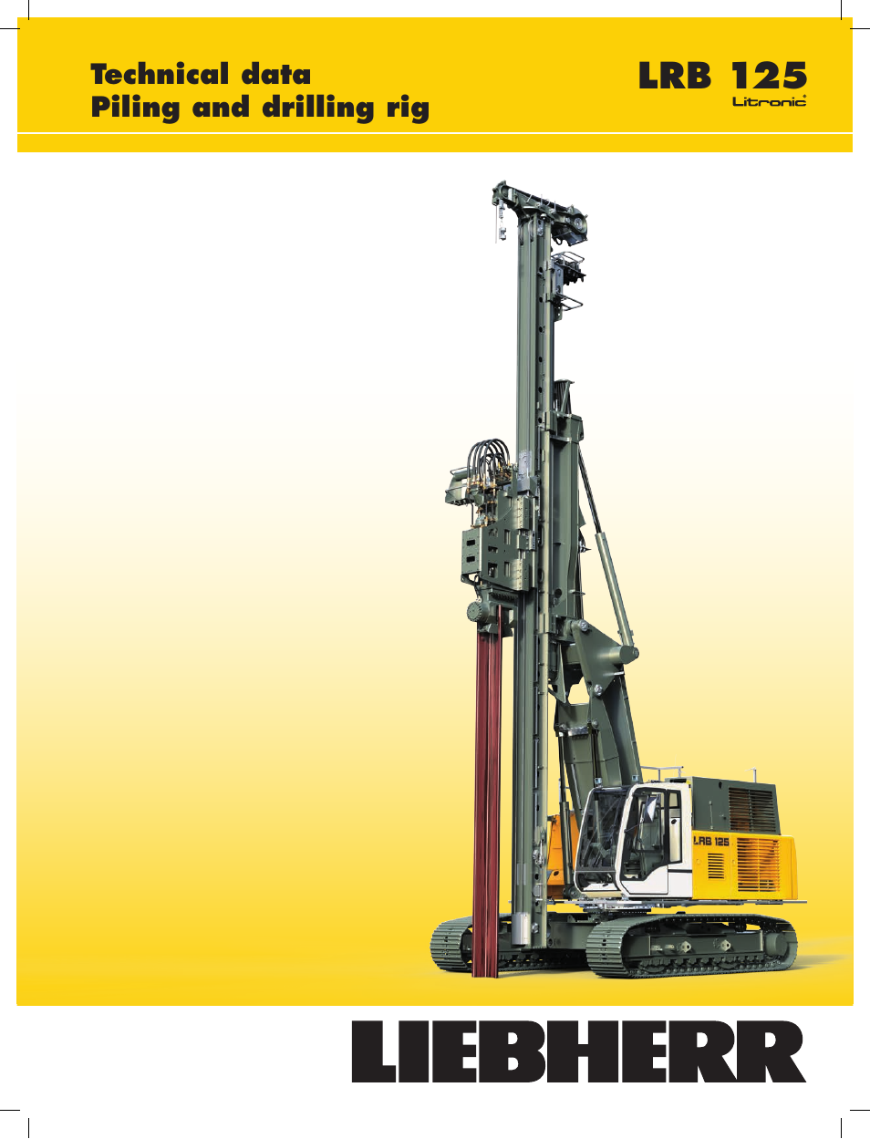 Liebherr LRB 125 XL User Manual | 16 pages