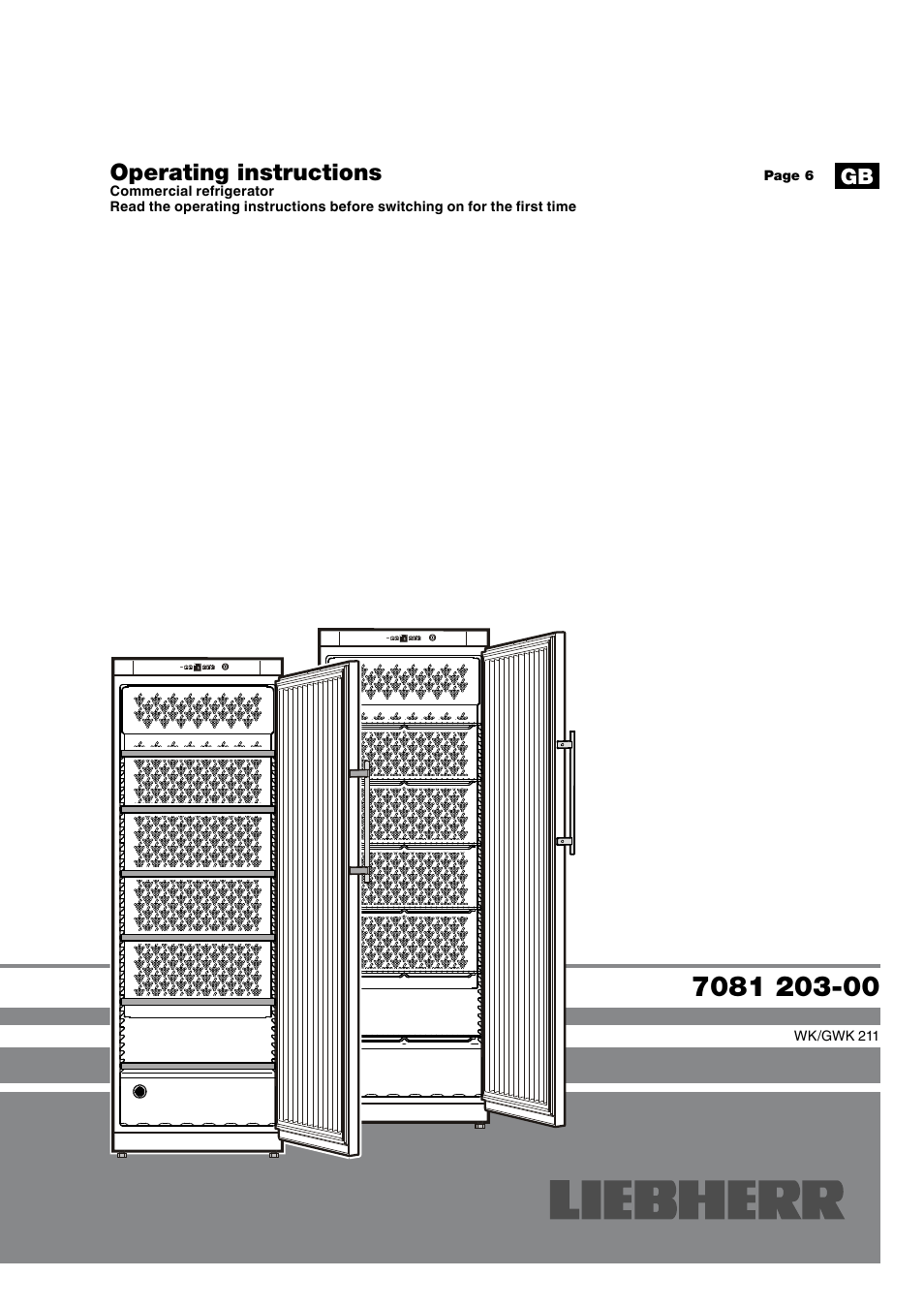 Liebherr WKt 6451 GrandCru User Manual | 5 pages