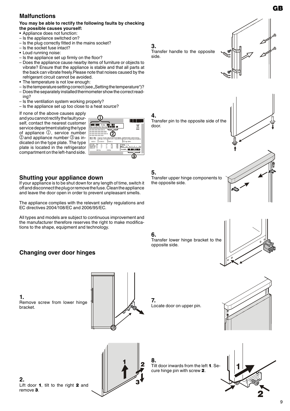 Malfunctions | Liebherr WKt 6451 GrandCru User Manual | Page 5 / 5