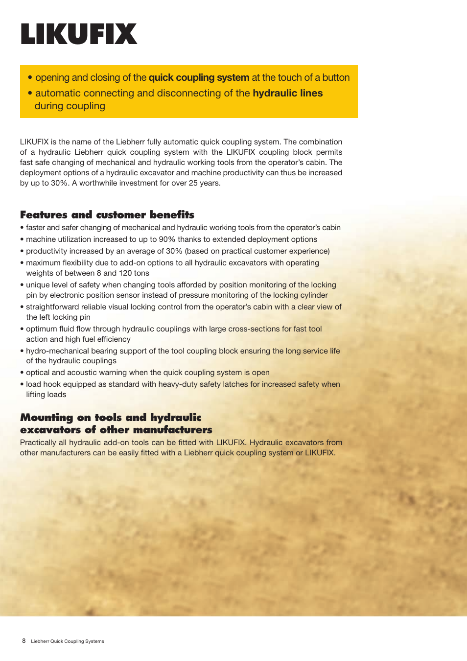 Likufix | Liebherr R 926 User Manual | Page 8 / 16