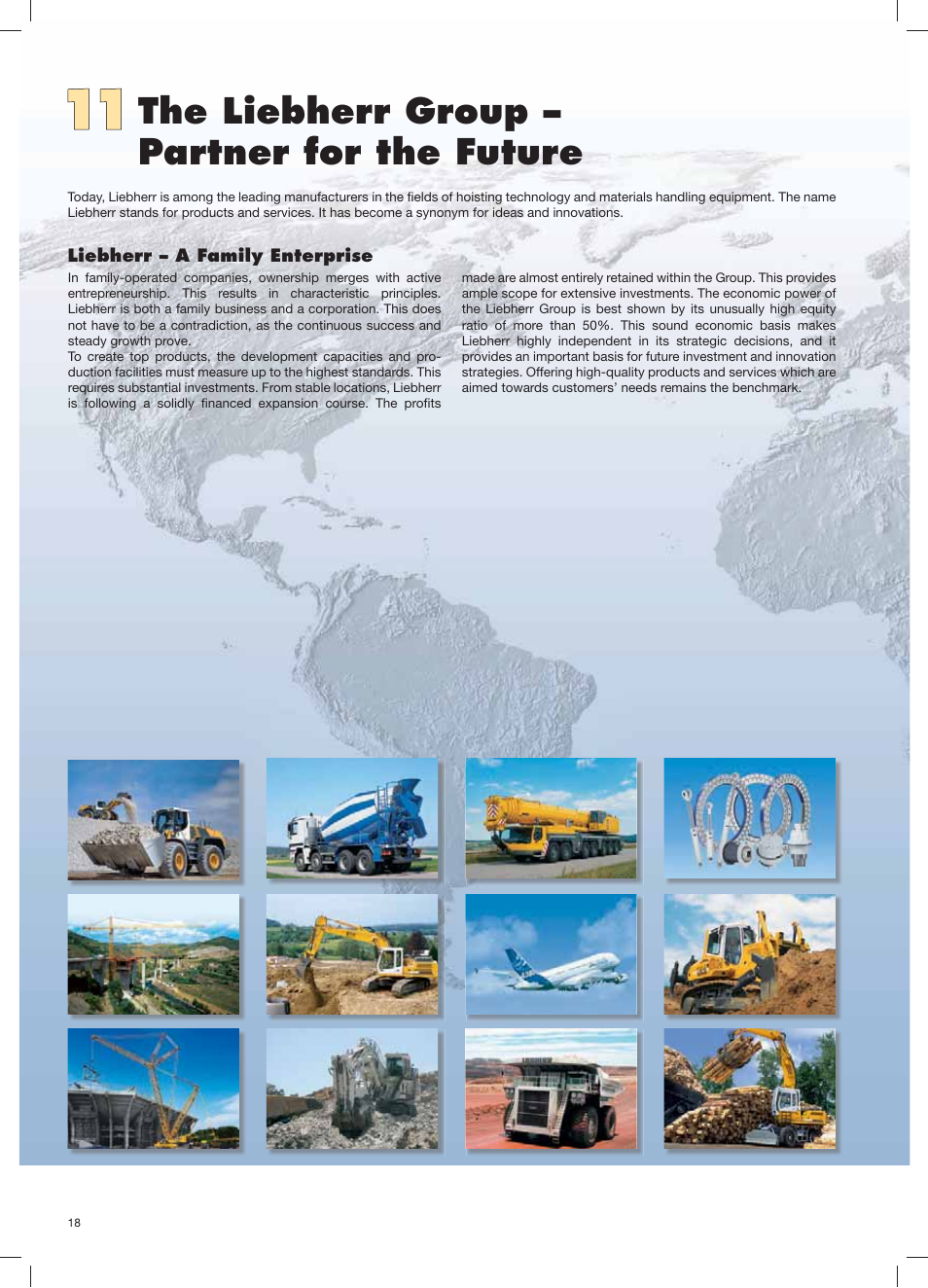 The liebherr group – partner for the future | Liebherr BOS 14000 User Manual | Page 18 / 20