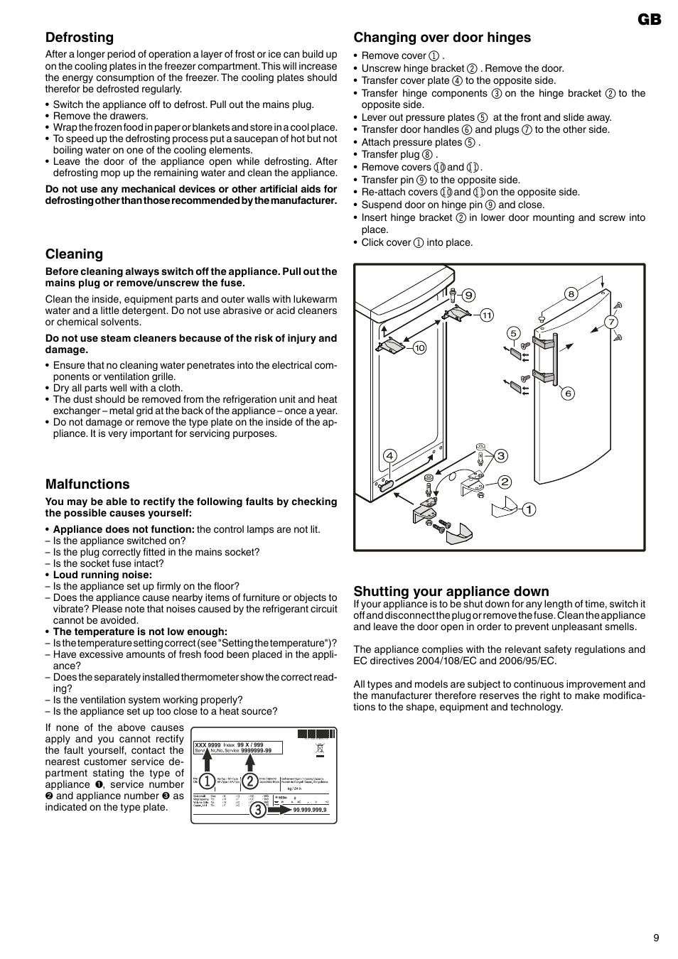 Liebherr G 5216 User Manual | Page 5 / 5