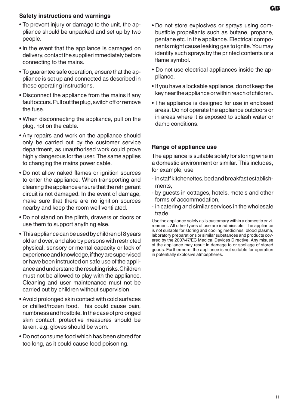 Liebherr WKr 3211 Vinothek User Manual | Page 3 / 9