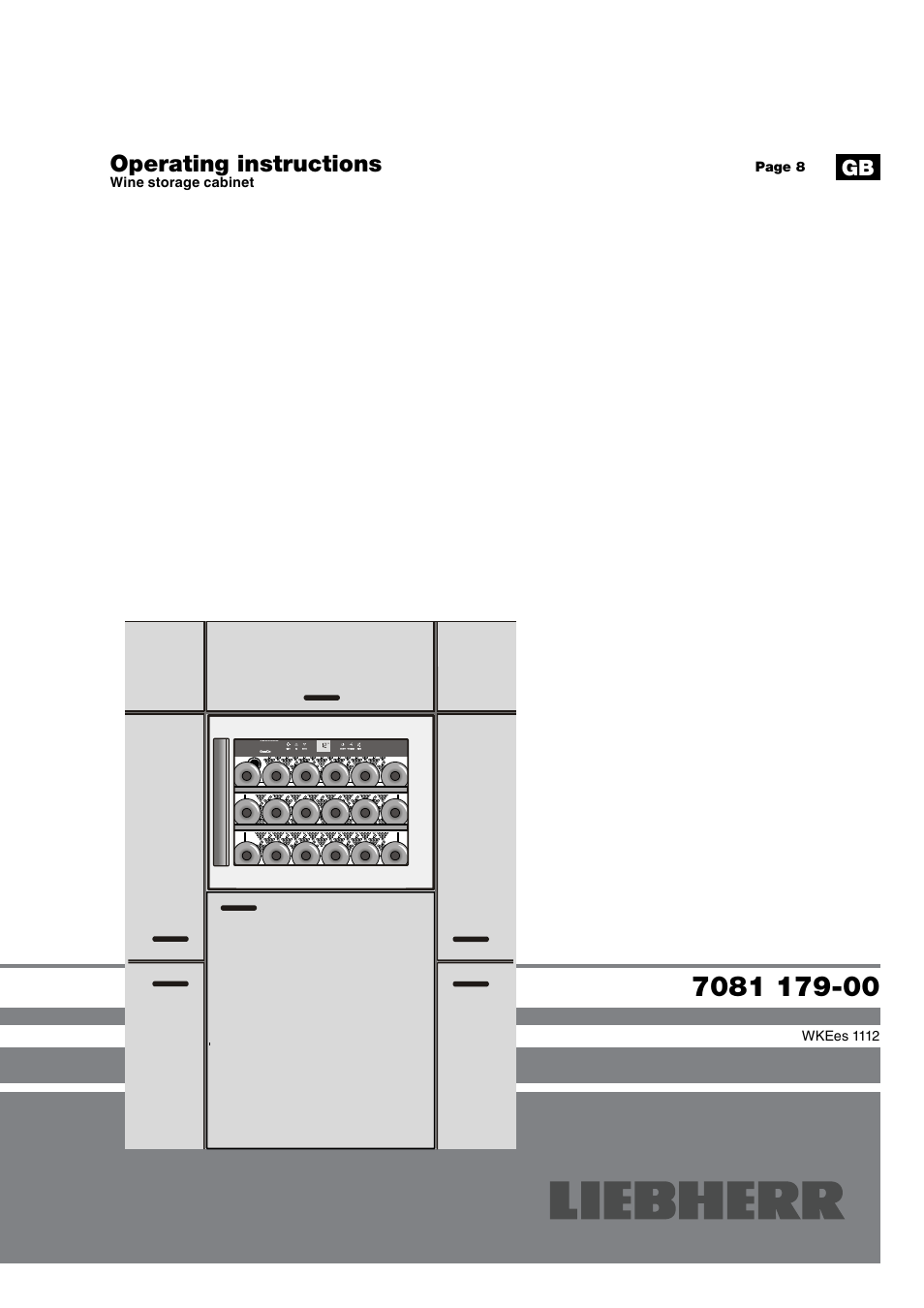 Liebherr WKEes 553 GrandCru User Manual | 7 pages