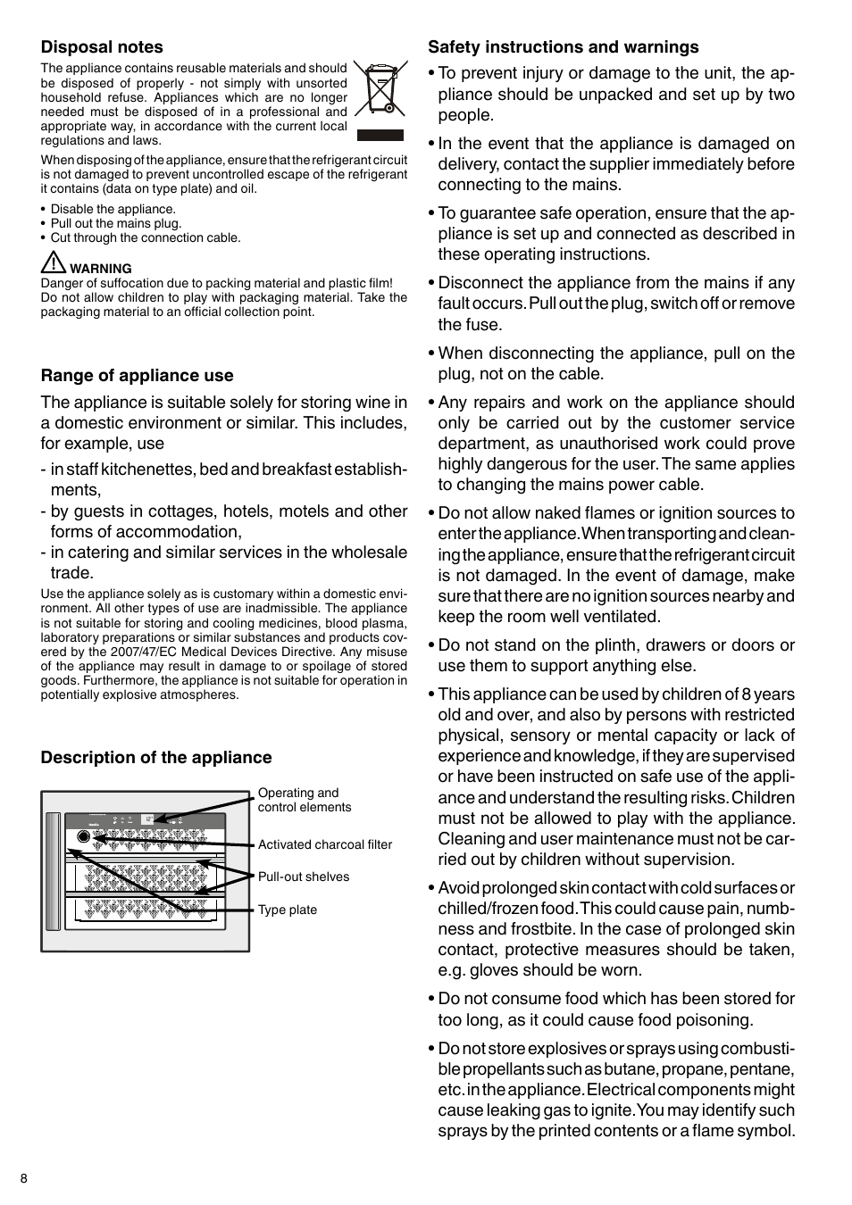 Liebherr WKEes 553 GrandCru User Manual | Page 2 / 7