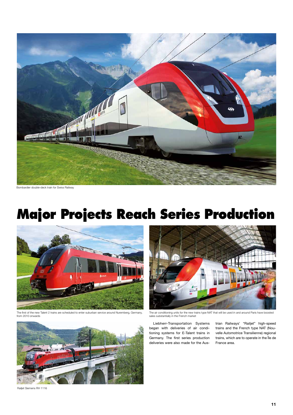 Major projects reach series production | Liebherr Downloads User Manual | Page 11 / 12
