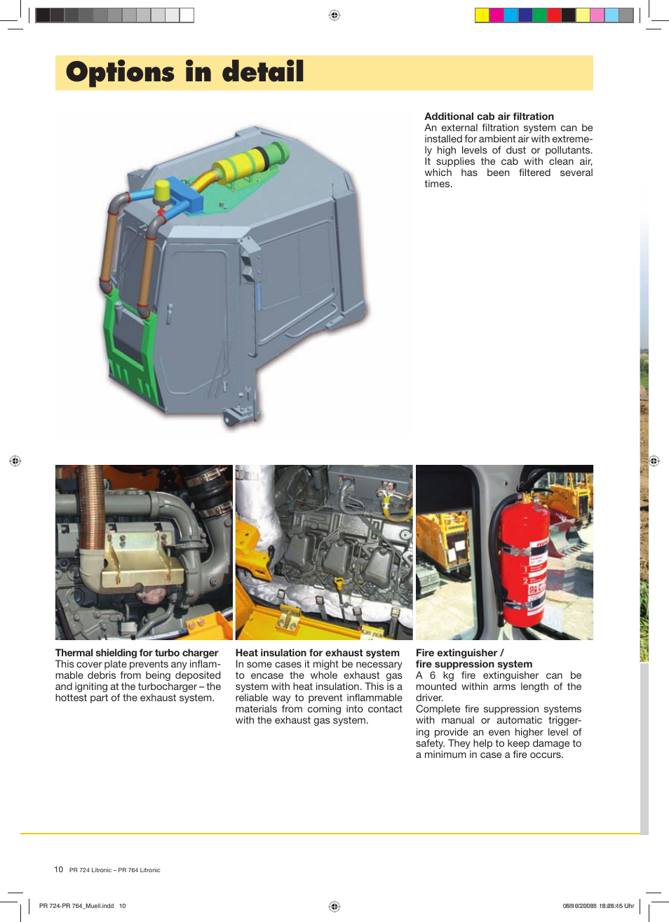 Options in detail | Liebherr PR 764 Litronic User Manual | Page 10 / 12