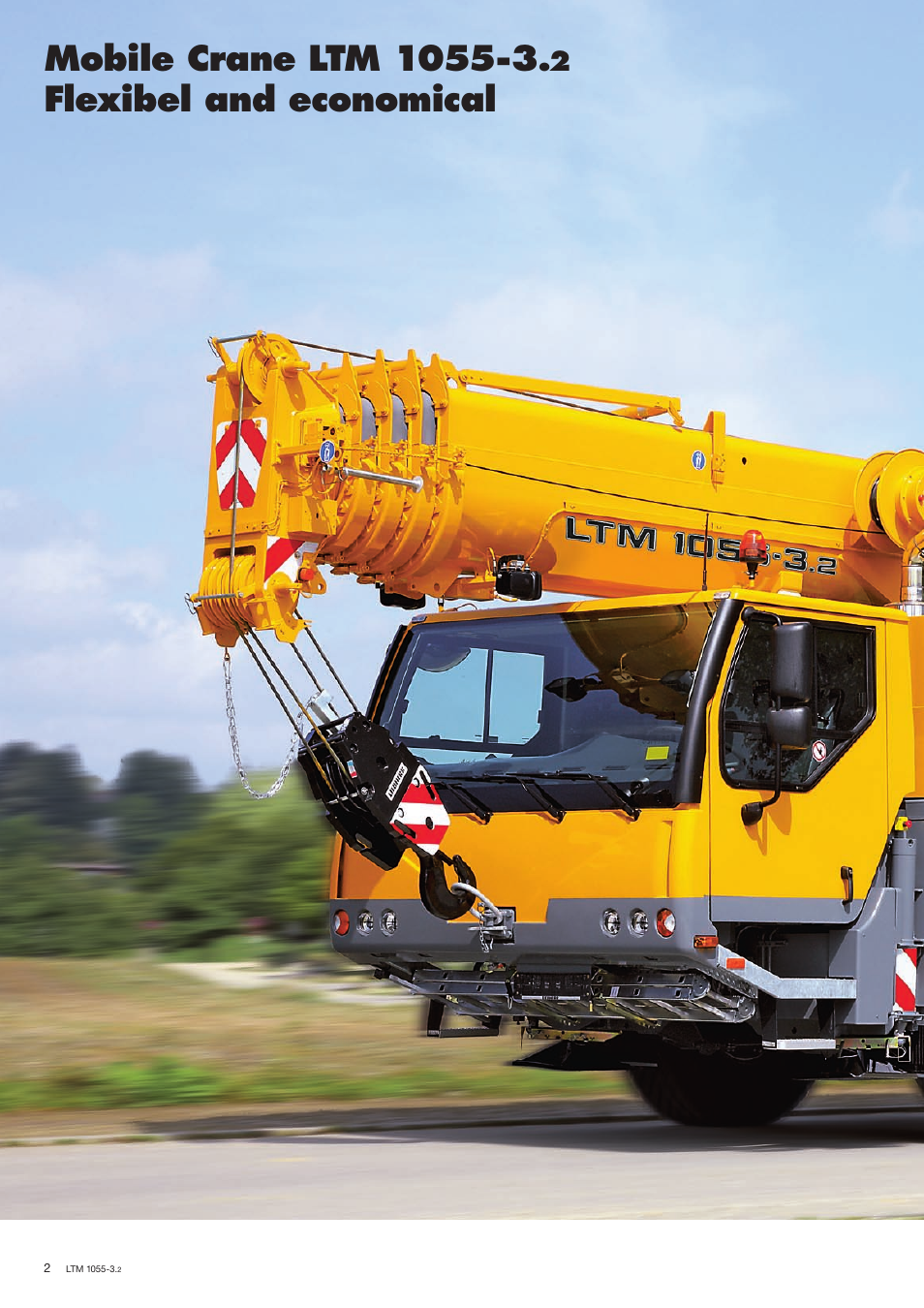 Flexibel and economical | Liebherr LTM 1055-3.2 User Manual | Page 2 / 16