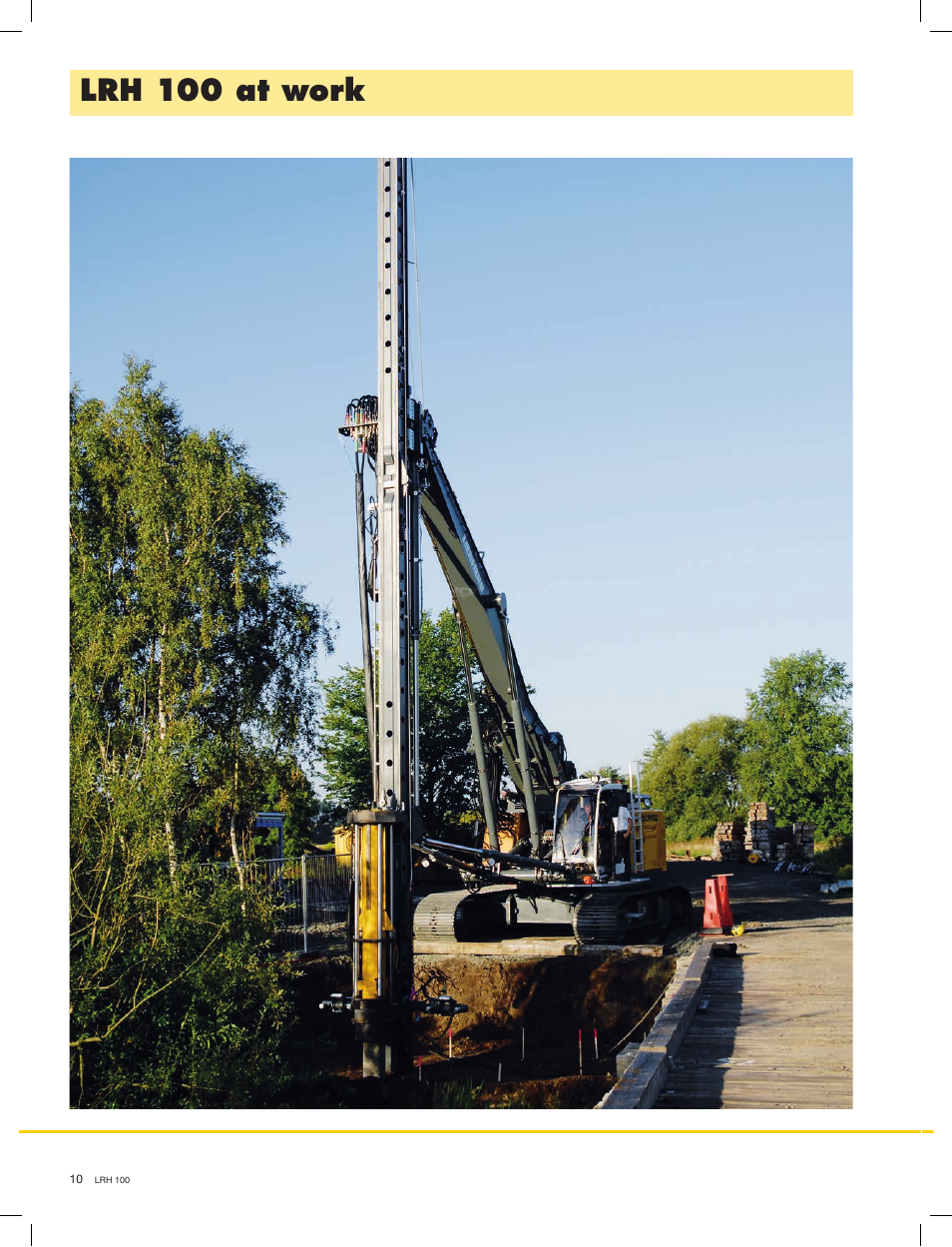 Lrh 100 at work | Liebherr LRH 100 User Manual | Page 10 / 12
