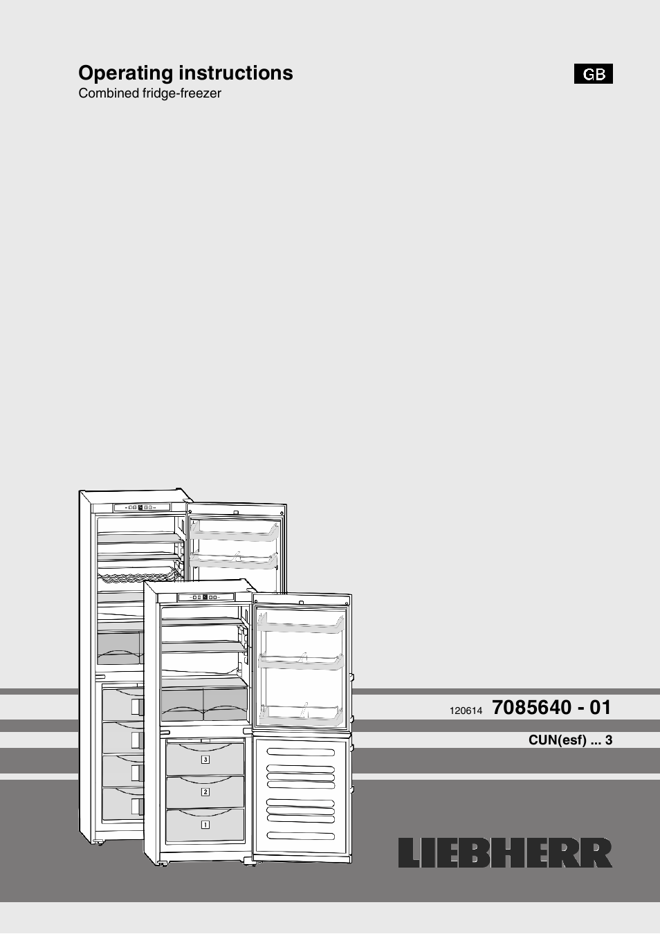 Liebherr CUN 3923 Comfort NoFrost User Manual | 14 pages
