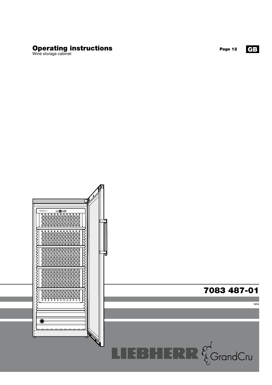 Liebherr WKes 4552 GrandCru User Manual | 11 pages