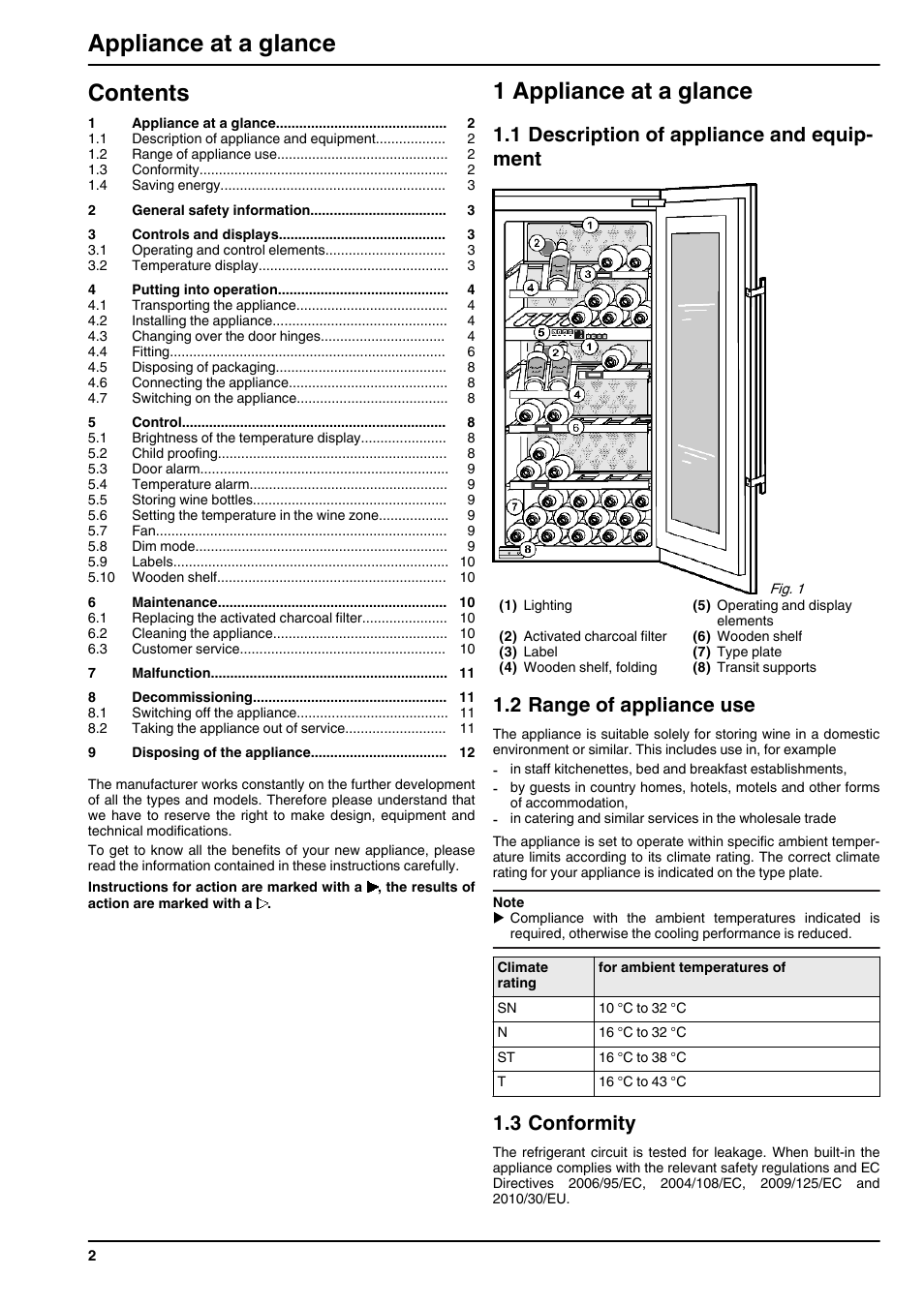 Liebherr WTEes 2053 Vinidor User Manual | Page 2 / 12