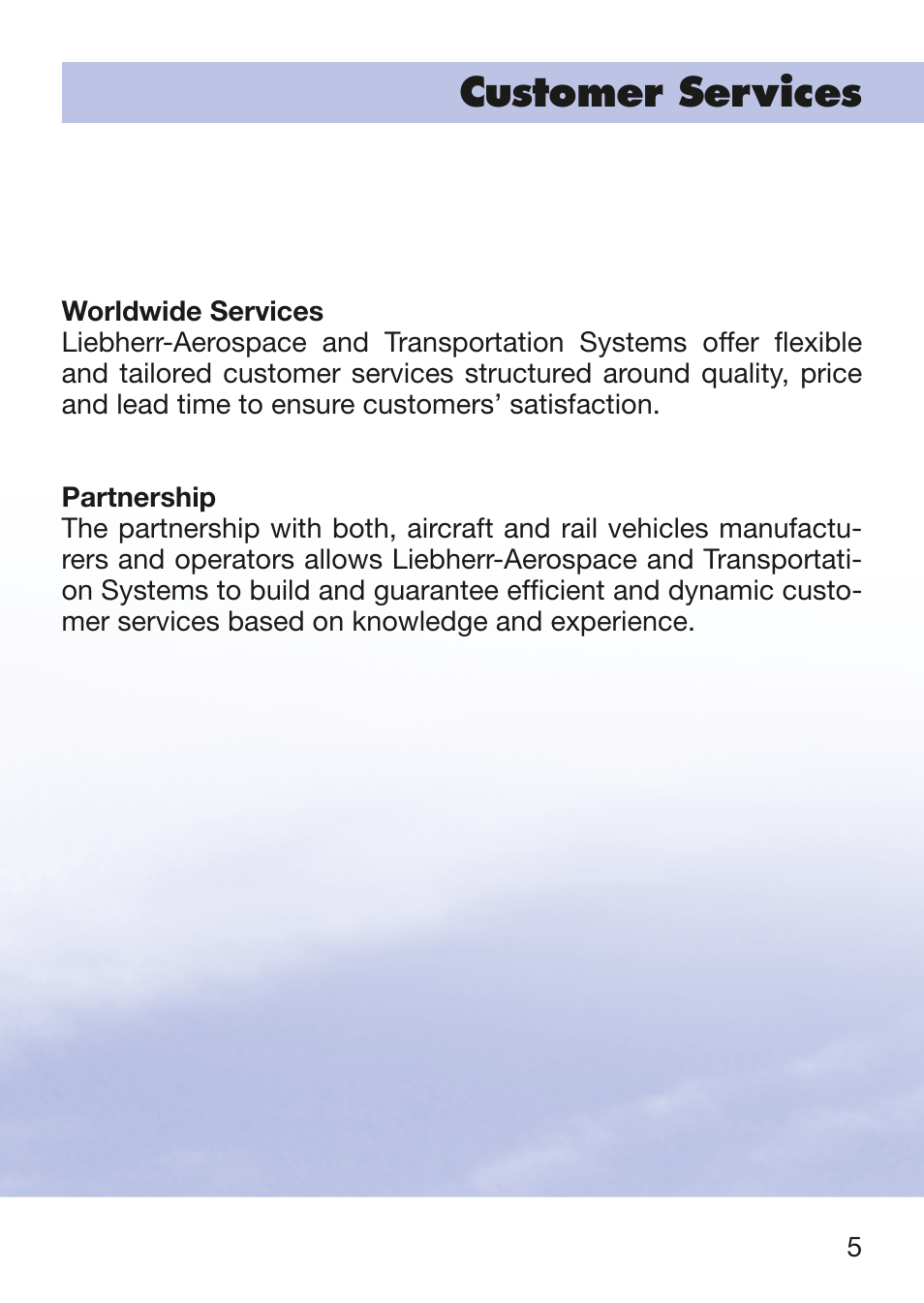 Customer services | Liebherr Downloads User Manual | Page 5 / 16