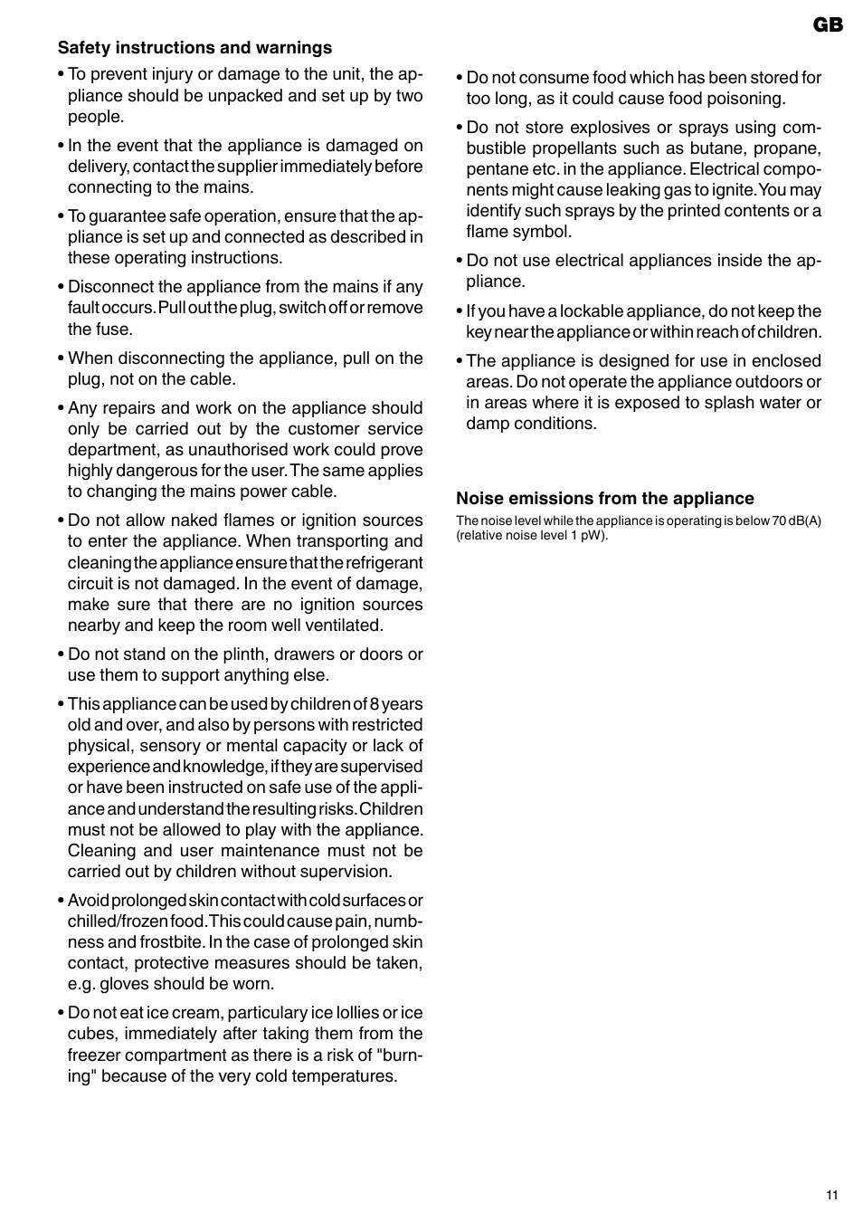 Liebherr GGPv 6570 ProfiLine User Manual | Page 3 / 9