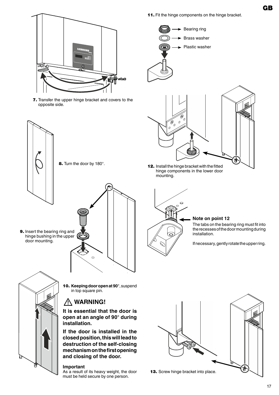 Warning | Liebherr GGPv 6570 ProfiLine User Manual | Page 9 / 9