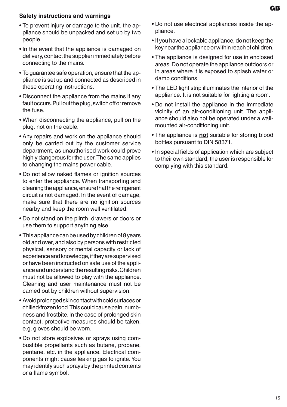 Liebherr MKUv 1610 User Manual | Page 3 / 13