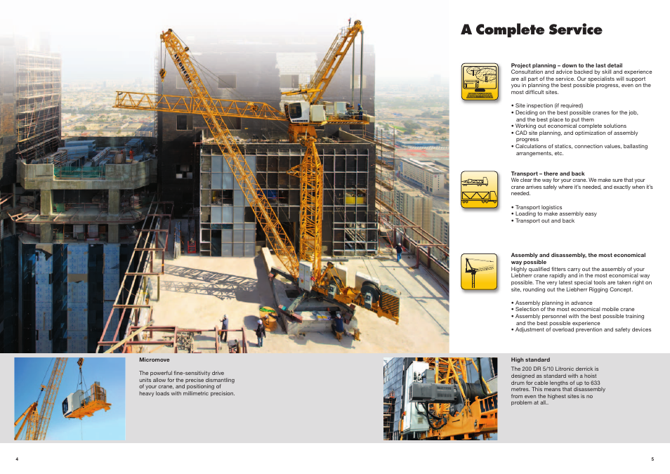 A complete service, R = 40 m r = 60 m | Liebherr 200 DR 5-10 Litronic User Manual | Page 3 / 4